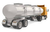 Tanker deliveries of fuel to a commercial site